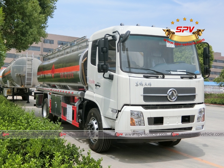 15,000 Litres Stainless Steel Fuel Bowser - Dongfeng - RF